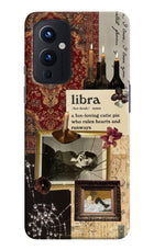 Libra Zodiac Oneplus 9 Hard Case Back Cover by Casekaro