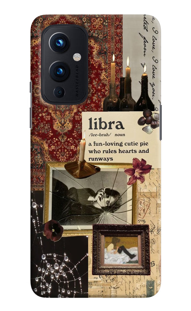 Libra Zodiac Oneplus 9 Hard Case Back Cover by Casekaro