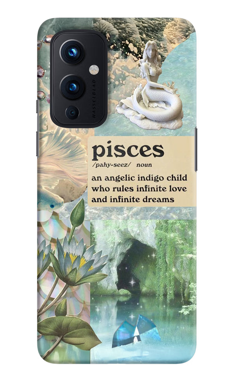 Pisces Zodiac Oneplus 9 Back Cover, Hard case