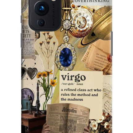 Virgo Zodiac Oneplus 9 Hard Case Back Cover by Casekaro