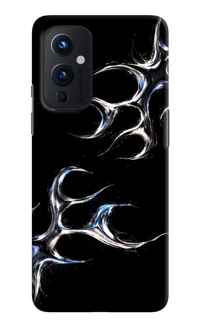 Chrome Tribal Oneplus 9 Hard Case Back Cover by Casekaro