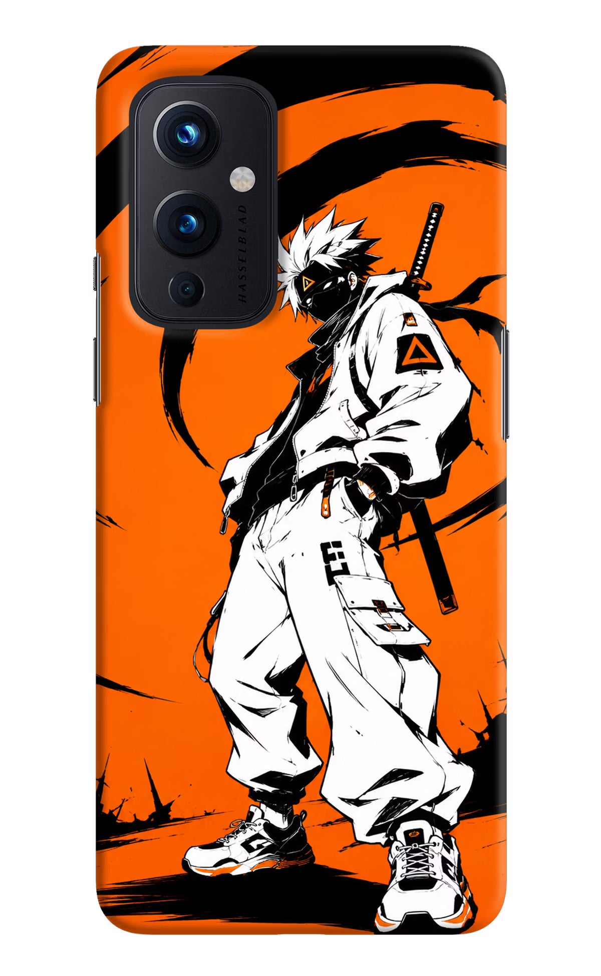 Street Samurai  Oneplus 9 Hard Case Back Cover by Casekaro