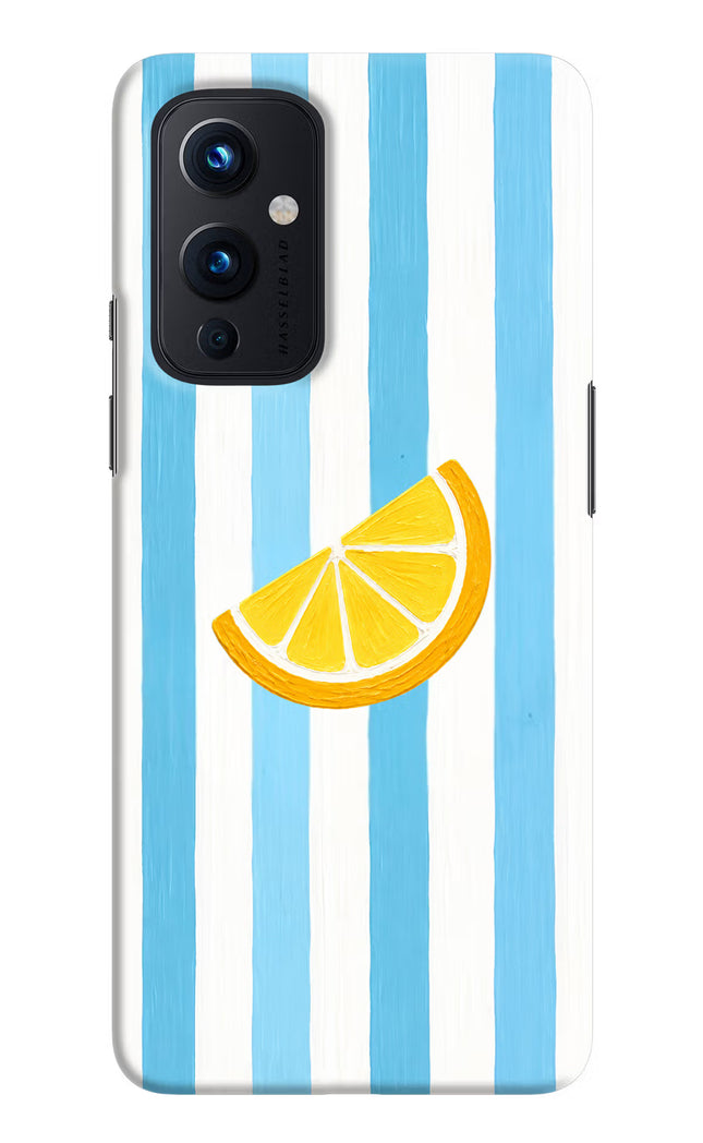 Summer Lemon Oneplus 9 Hard Case Back Cover by Casekaro