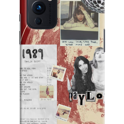 Taylor Swift Oneplus 9 Hard Case Back Cover by Casekaro