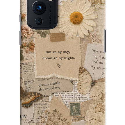 Vintage case Oneplus 9 Hard Case Back Cover by Casekaro
