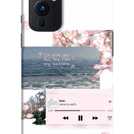 Wave to earth Oneplus 9 Hard Case Back Cover by Casekaro