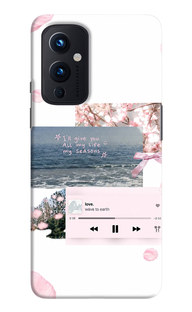 Wave to earth Oneplus 9 Hard Case Back Cover by Casekaro