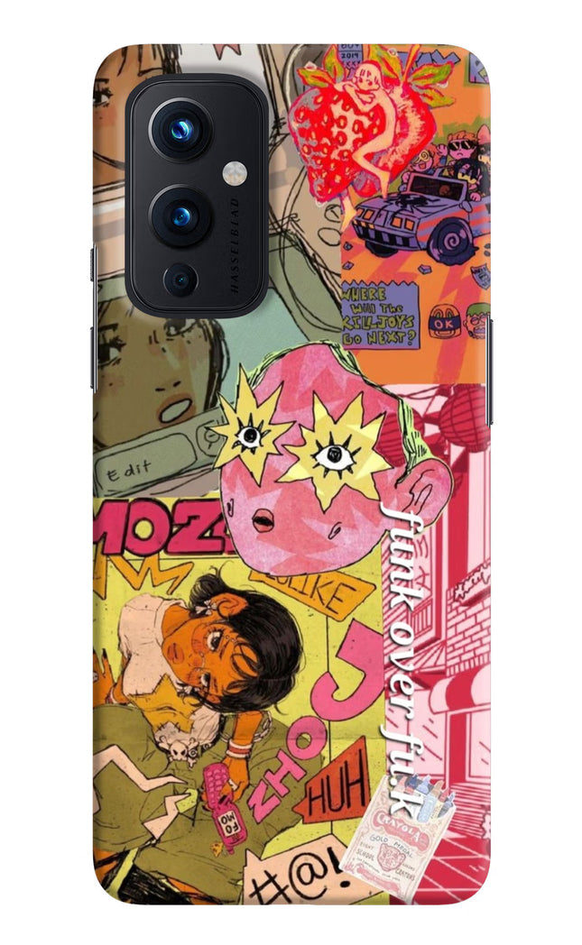 Funkover Oneplus 9 Hard Case Back Cover by Casekaro
