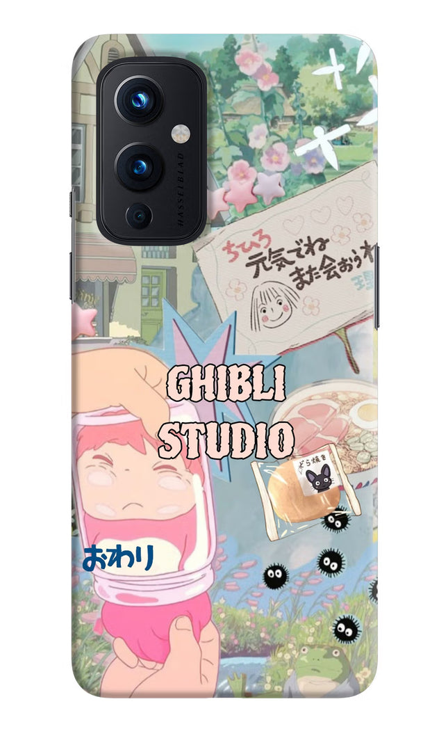 Studio Ghibli Oneplus 9 Hard Case Back Cover by Casekaro