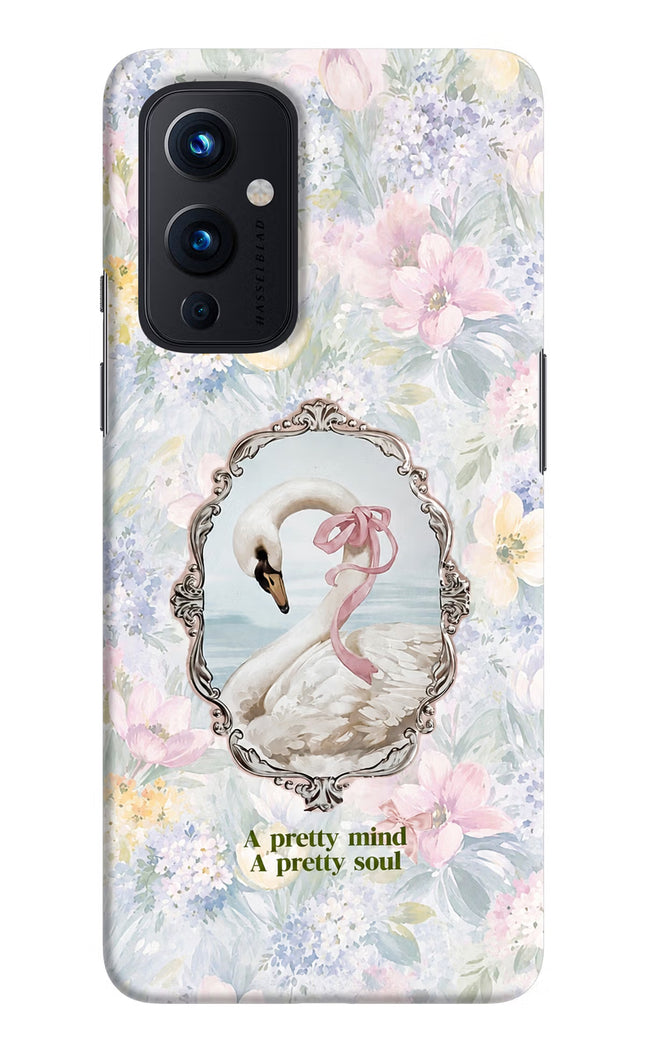 Pretty Mind Pretty Soul Oneplus 9 Hard Case Back Cover by Casekaro