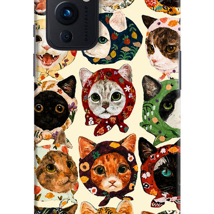 Cool Cat Oneplus 9 Hard Case Back Cover by Casekaro