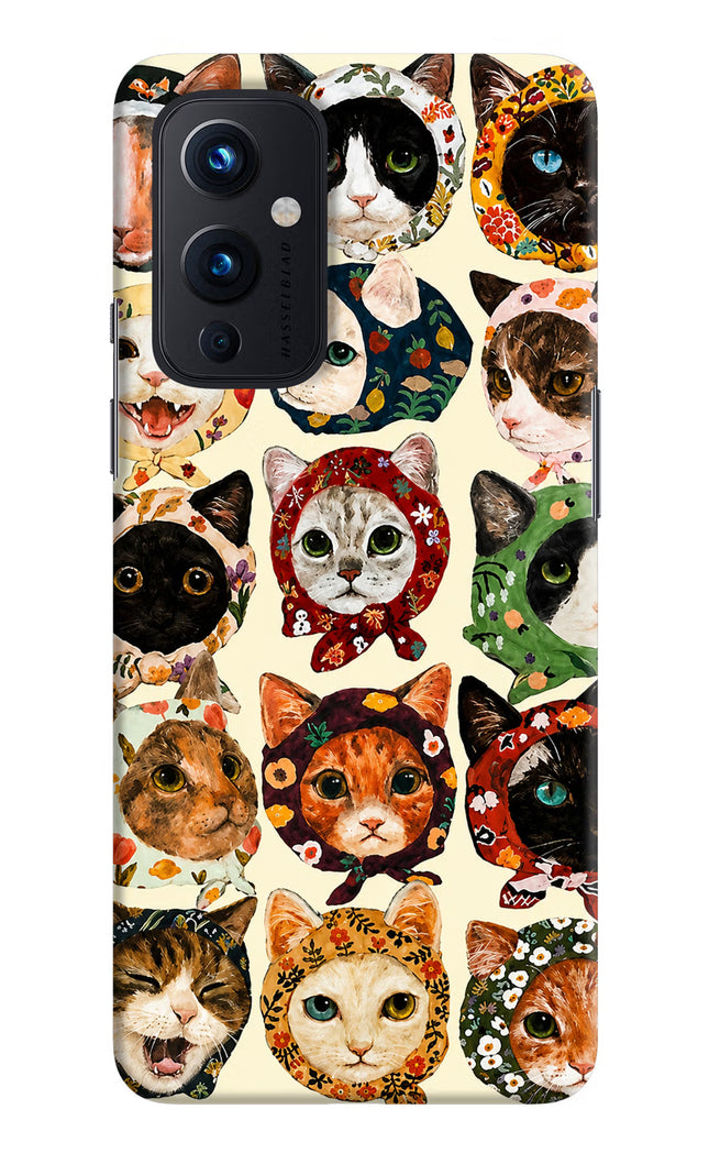 Cool Cat Oneplus 9 Hard Case Back Cover by Casekaro