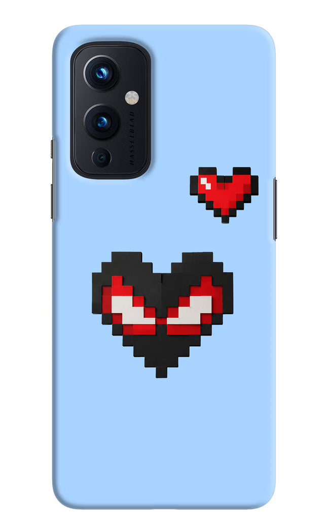 Peter Heart Oneplus 9 Hard Case Back Cover by Casekaro