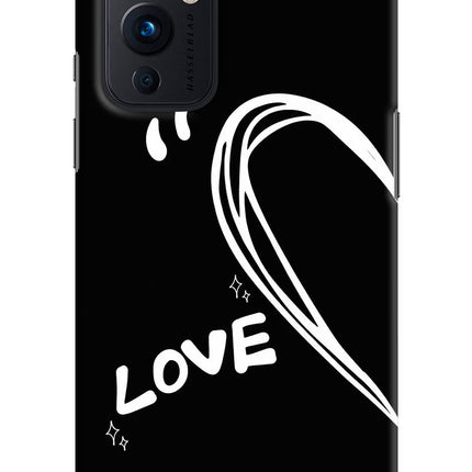 Love Line Oneplus 9 Hard Case Back Cover by Casekaro