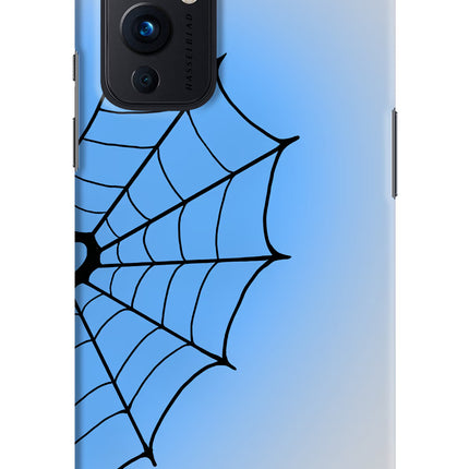Blue Web Oneplus 9 Hard Case Back Cover by Casekaro