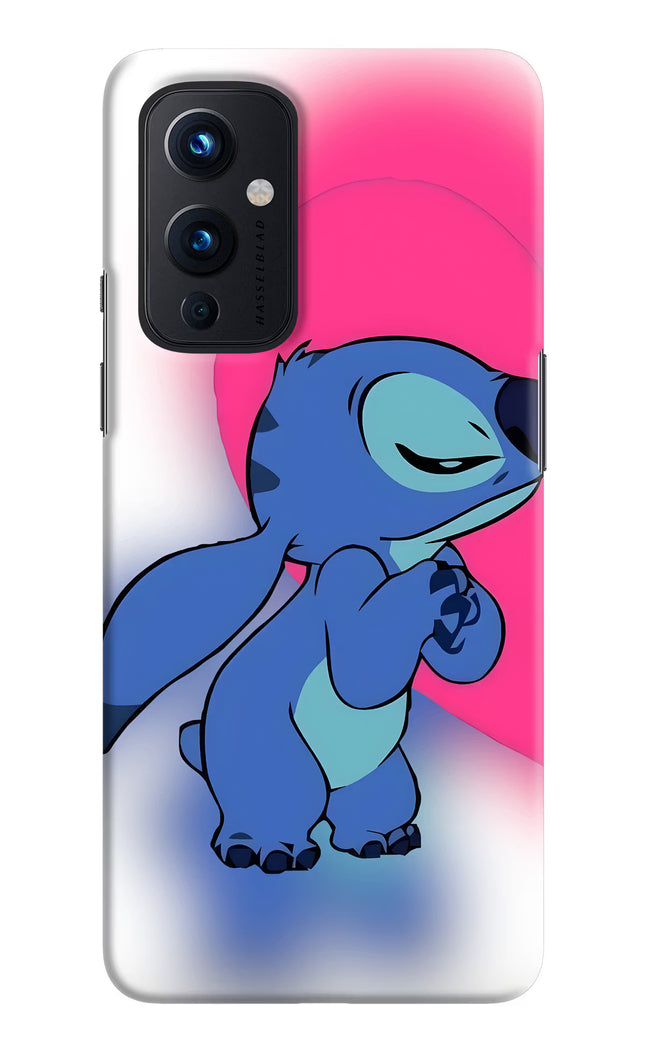 Stitch Hug Oneplus 9 Hard Case Back Cover by Casekaro