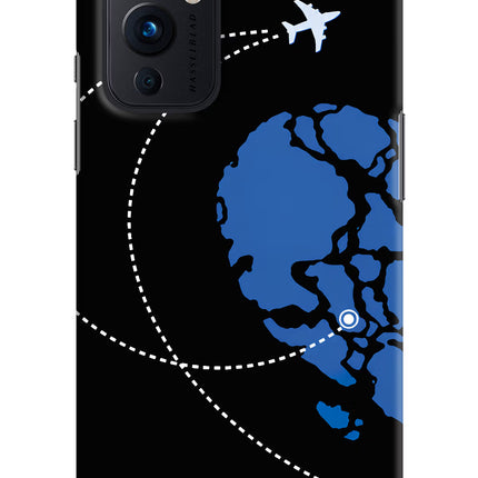 Love Orbit Oneplus 9 Hard Case Back Cover by Casekaro