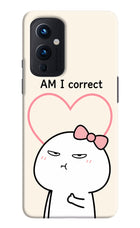 Always Right Oneplus 9 Hard Case Back Cover by Casekaro