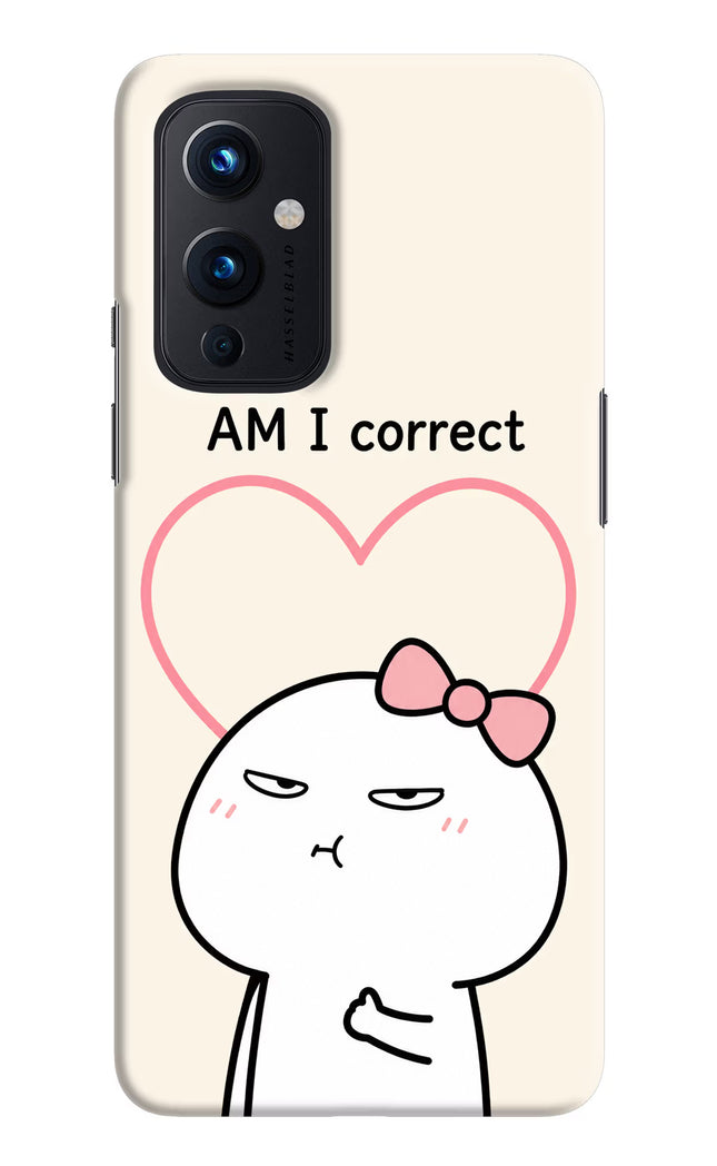Always Right Oneplus 9 Hard Case Back Cover by Casekaro