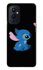 Stitch Crush Oneplus 9 Hard Case Back Cover by Casekaro