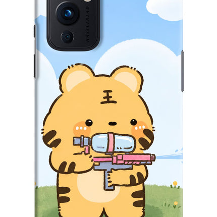 Tiger Treat Oneplus 9 Hard Case Back Cover by Casekaro