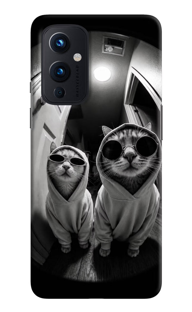 Hood Cats Oneplus 9 Hard Case Back Cover by Casekaro