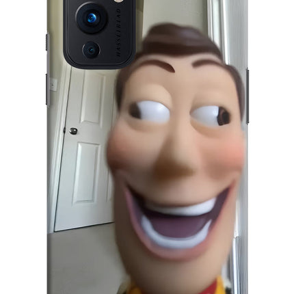 Side Eye Woody Oneplus 9 Hard Case Back Cover by Casekaro