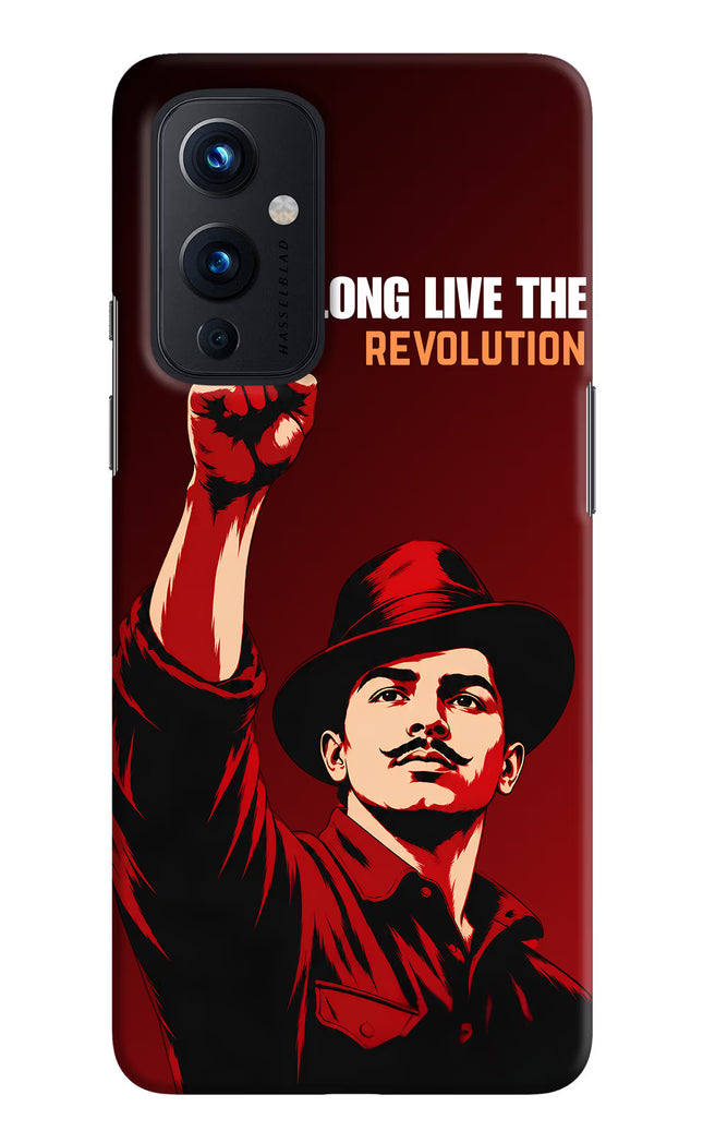 Bhagat Singh Revolution Oneplus 9 Back Cover