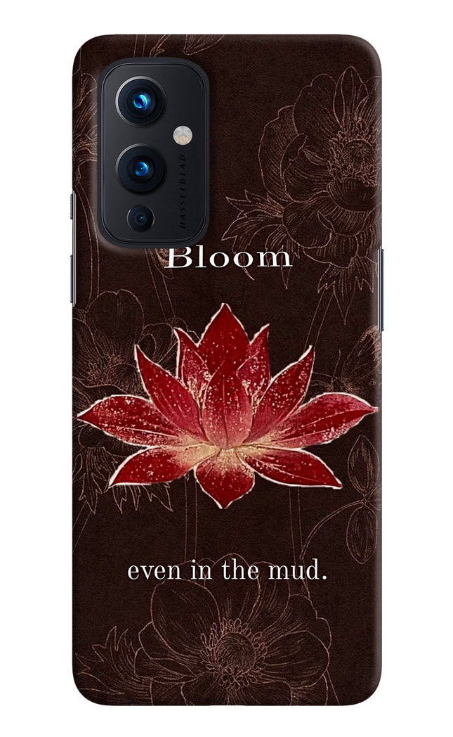 Bloom Oneplus 9 Hard Case Back Cover by Casekaro