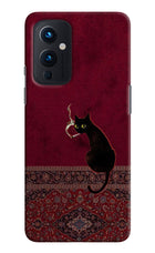 Midnight Cat Oneplus 9 Back Cover