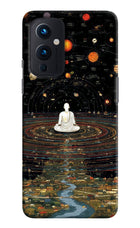 Space Monk Oneplus 9 Hard Case Back Cover by Casekaro