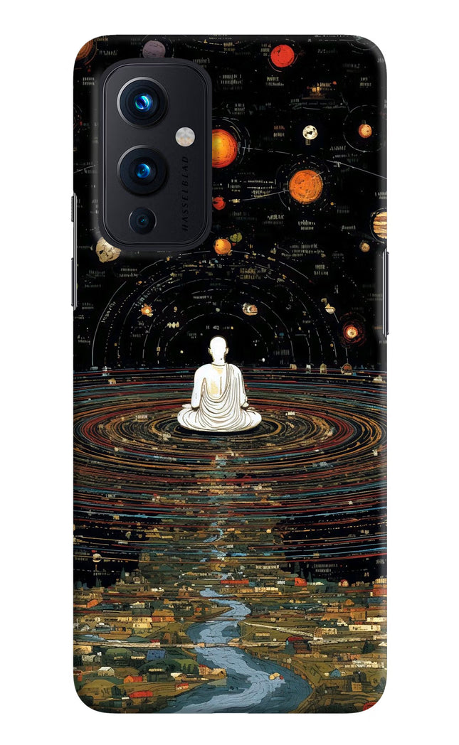 Space Monk Oneplus 9 Hard Case Back Cover by Casekaro