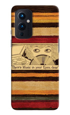 Vinyl Stripes Oneplus 9 Back Cover