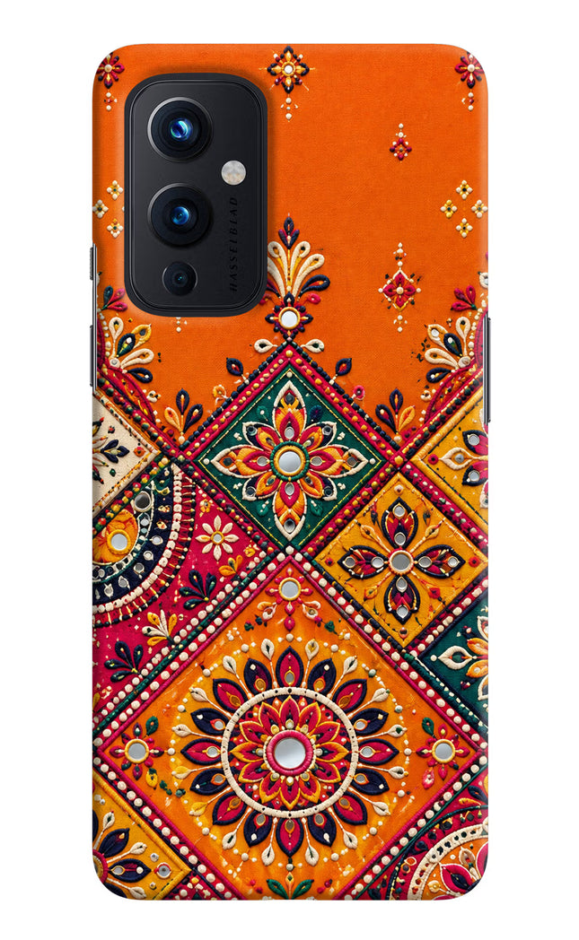 Kutch Glow Oneplus 9 Hard Case Back Cover by Casekaro