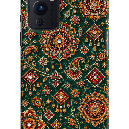 Green Pataka Oneplus 9 Back Cover