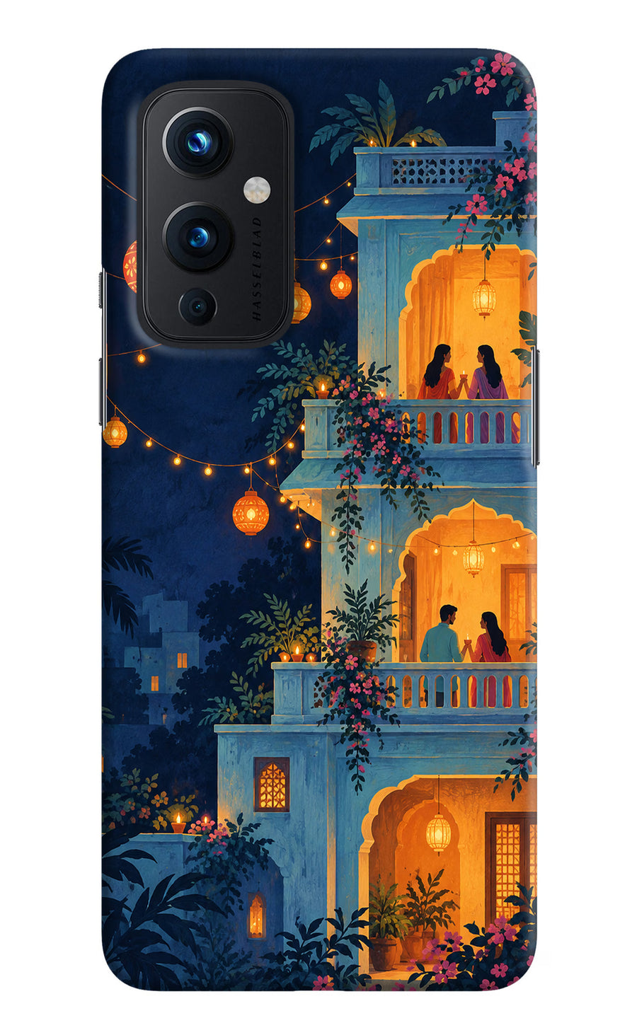 Balcony Glow Oneplus 9 Back Cover, Hard case