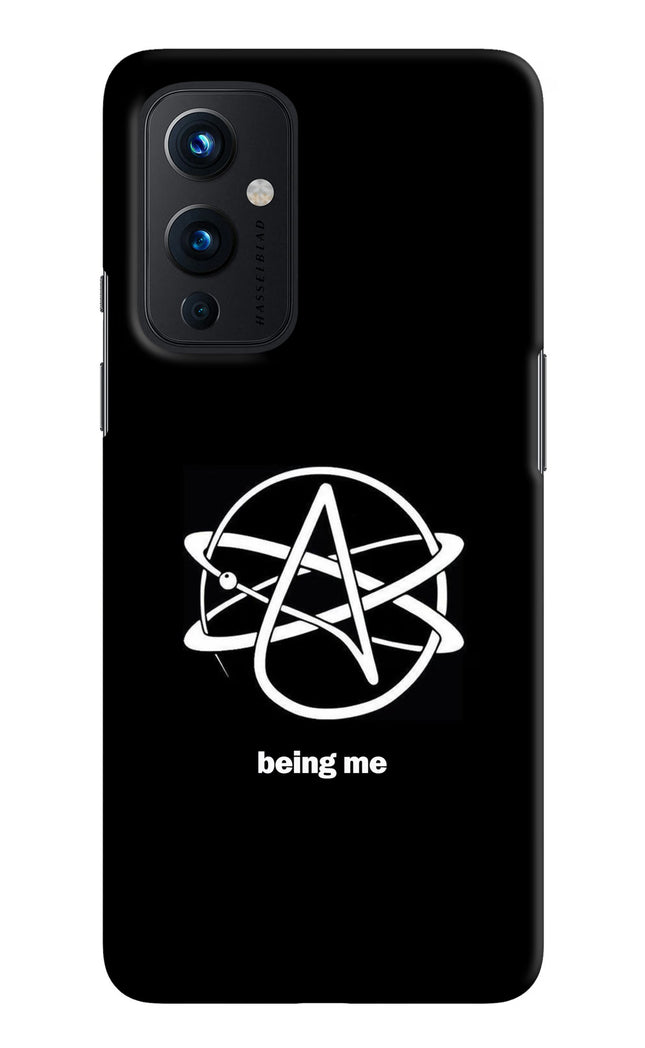 Atheist Symbol Oneplus 9 Hard Case Back Cover by Casekaro