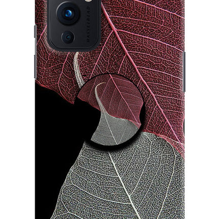 Leaf Pattern Oneplus 9 Pop Case by Casekaro
