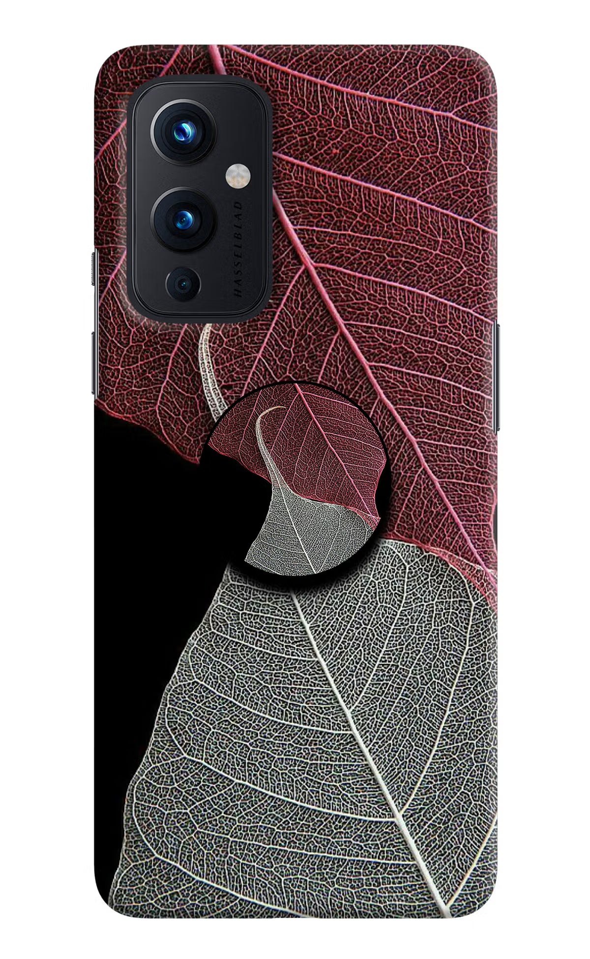 Leaf Pattern Oneplus 9 Pop Case by Casekaro