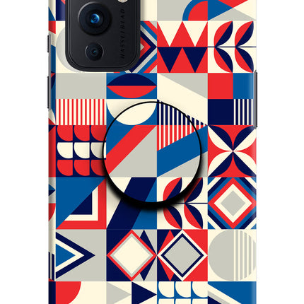 Colorful Pattern Oneplus 9 Pop Case by Casekaro