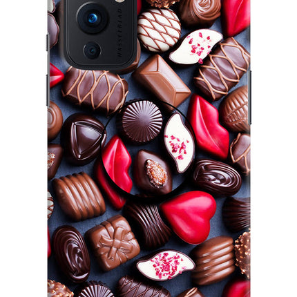 Chocolates Oneplus 9 Pop Case by Casekaro