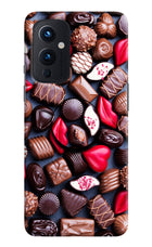 Chocolates Oneplus 9 Pop Case by Casekaro