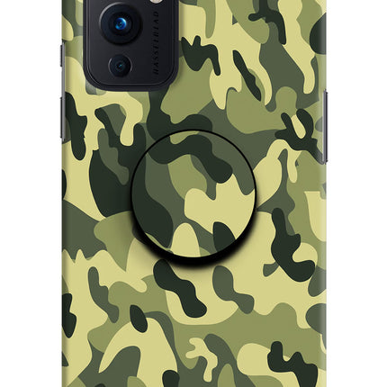 Camouflage Oneplus 9 Pop Case by Casekaro