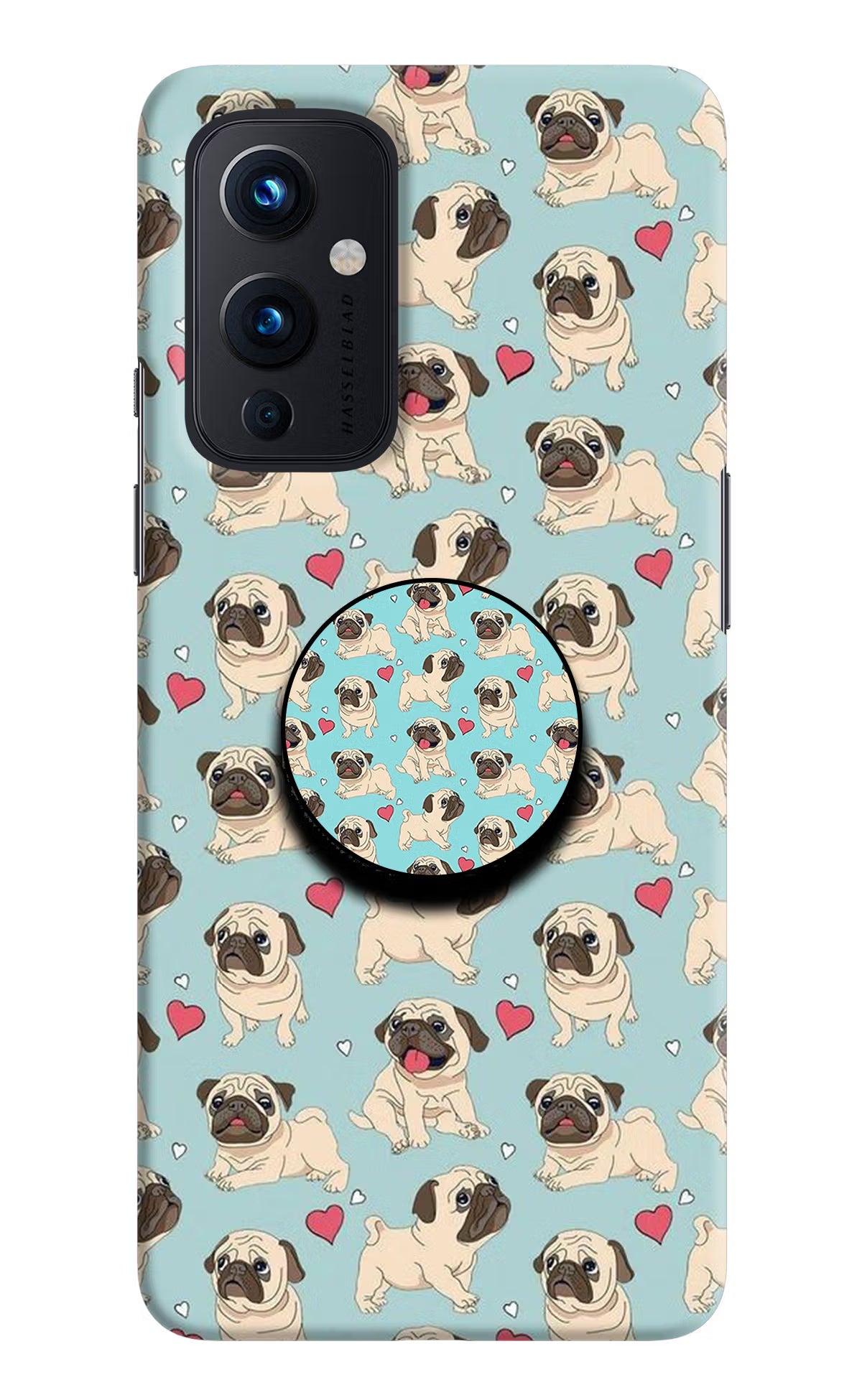 Pug Dog Oneplus 9 Pop Case by Casekaro