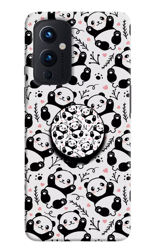 Cute Panda Oneplus 9 Pop Case by Casekaro