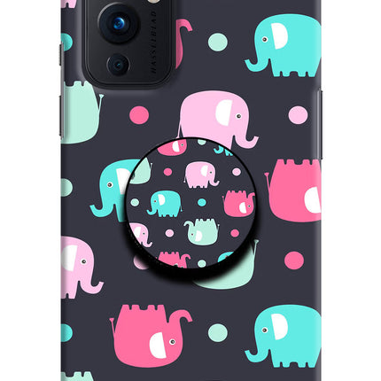 Baby Elephants Oneplus 9 Pop Case by Casekaro