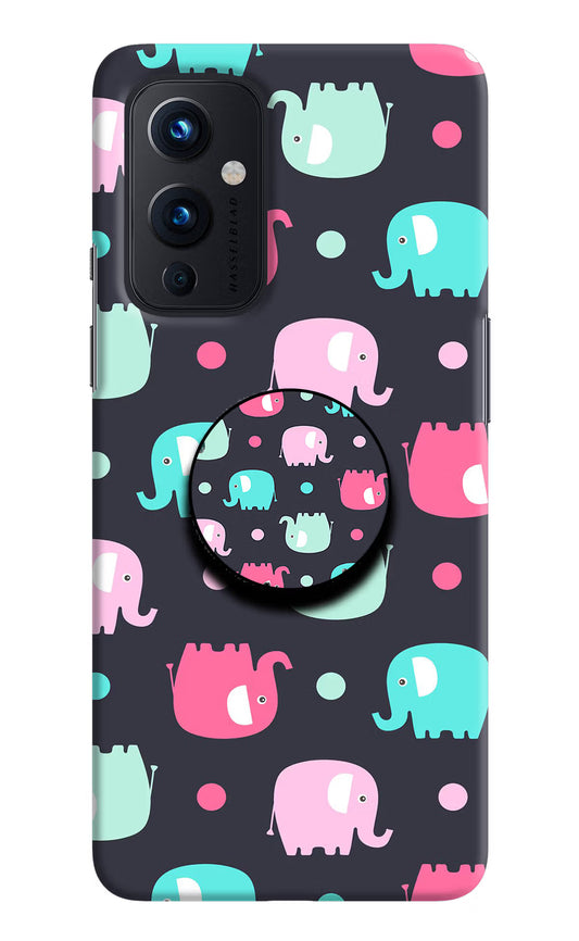 Baby Elephants Oneplus 9 Pop Case by Casekaro