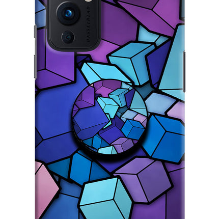 Cubic Abstract Oneplus 9 Pop Case by Casekaro