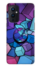 Cubic Abstract Oneplus 9 Pop Case by Casekaro