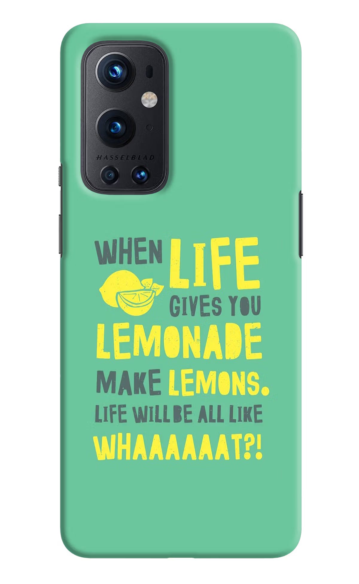 Quote Oneplus 9 Pro Hard Case Back Cover by Casekaro